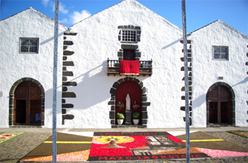 Exterior of the Church of San Blas, Mazo, La Palma
