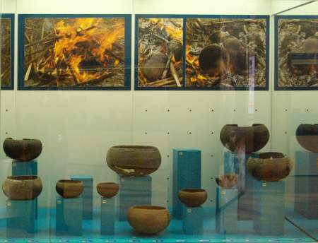 Prehispanic ceramics, at the ethnographic museum, Los Llanos de Aridane, La Palma